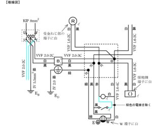 第一種電気工事士技能試験2024複線図